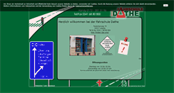 Desktop Screenshot of fahrschule-dathe.de